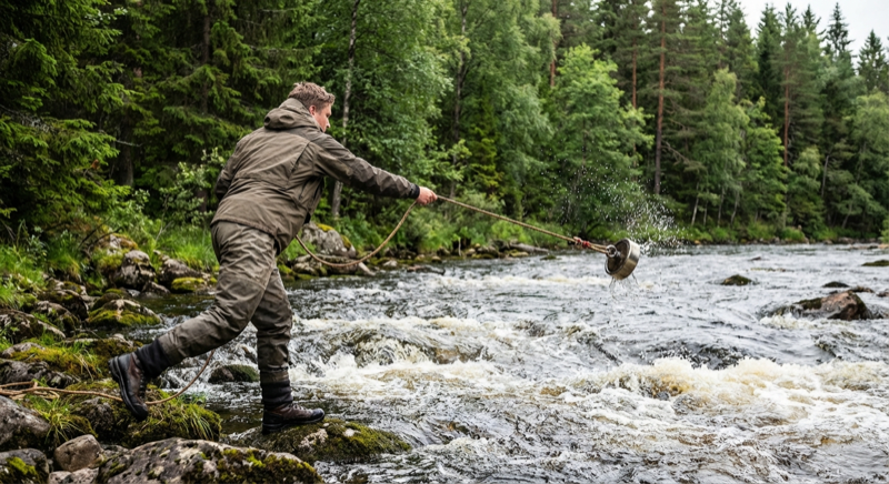 Magnetfischen im Fluss: Strömung meistern, Top-Funde bergen