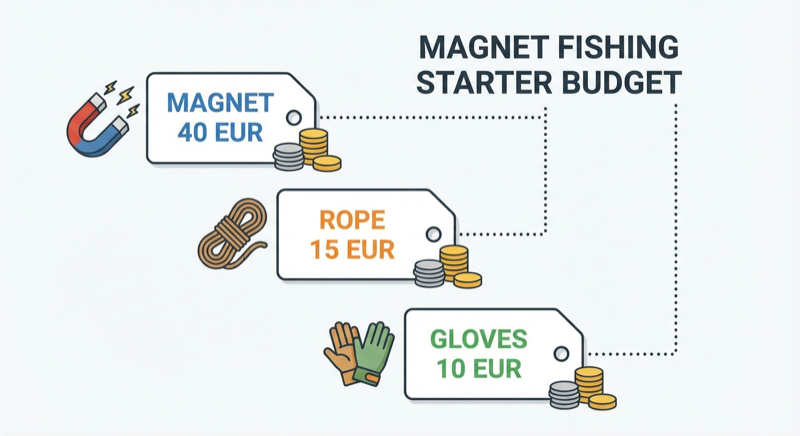 Magnetfischen Kosten: Was kostet das Hobby wirklich?
